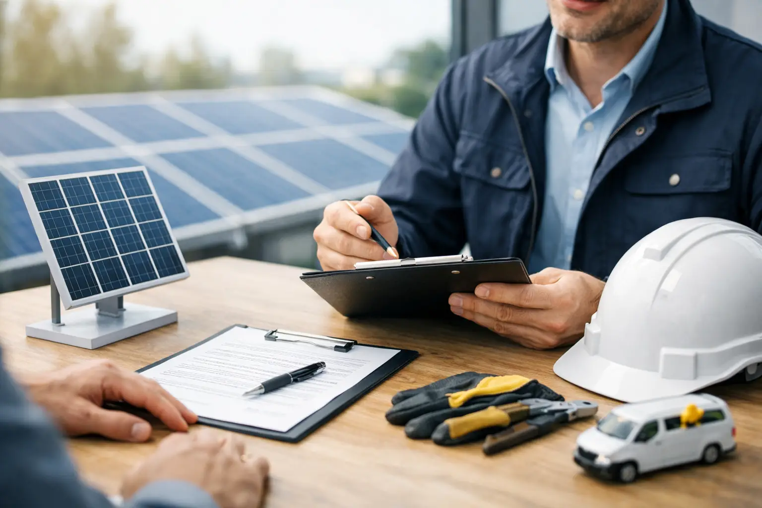 Onderhoudscontract zonnepanelen bedrijf kiezen