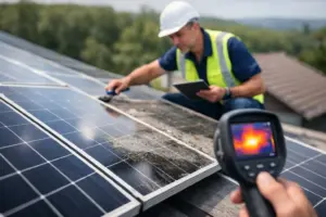Zonnepanelen opbrengstverlies zelf herkennen