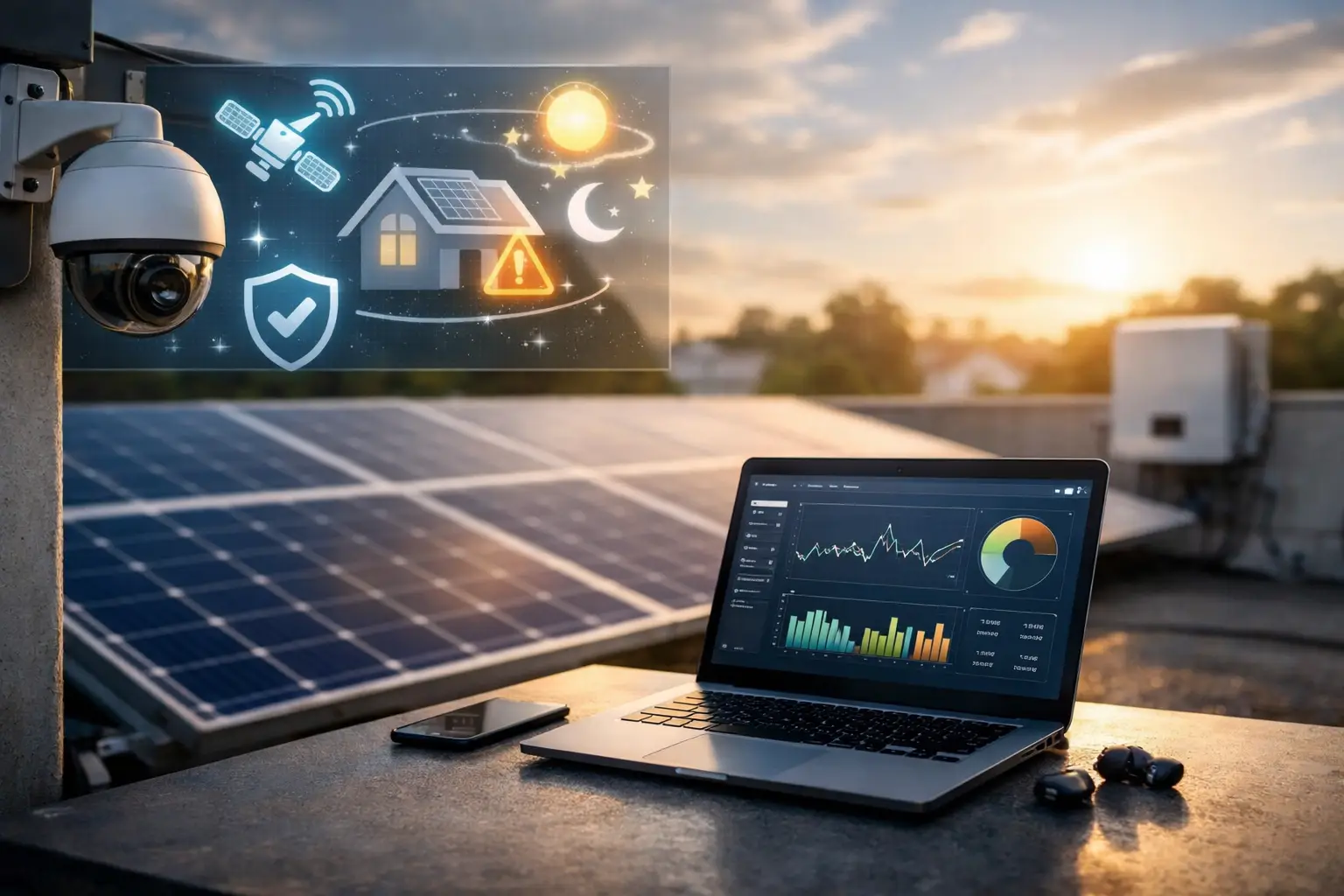 24/7 monitoring zonnepanelen voor meer zekerheid