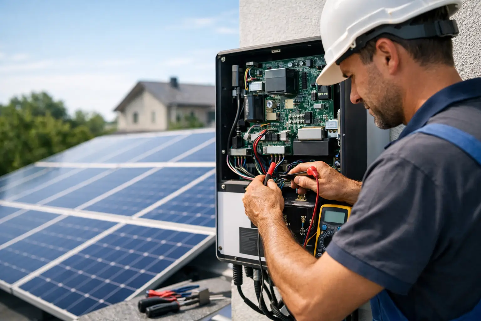 Wat kost omvormerherstelling bij zonnepanelen?