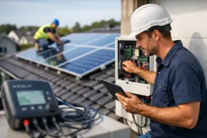 Zonne-installatie na failliete installateur beheren