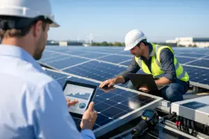Zonnepanelen prestatieanalyse voor bedrijven