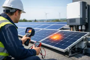 Hoe stringuitval bij zonnepanelen opsporen