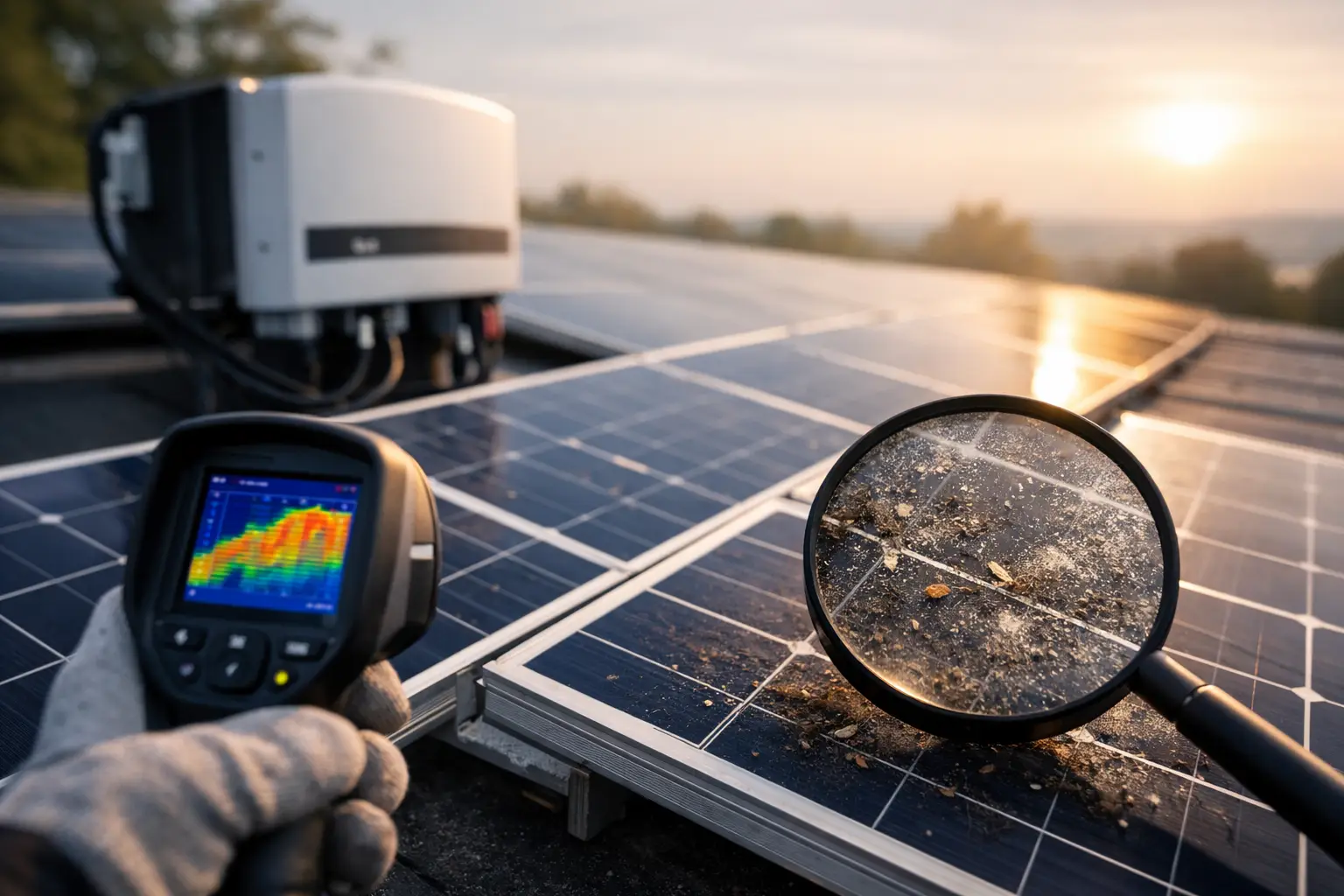 Sluimerende prestatiedaling bij zonnepanelen