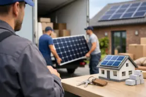 Zonnepanelen bij verhuis laten overzetten