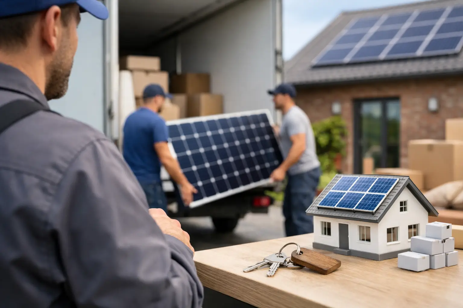 Zonnepanelen bij verhuis laten overzetten