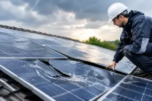 Stormschade zonnepanelen: wat doe je nu?